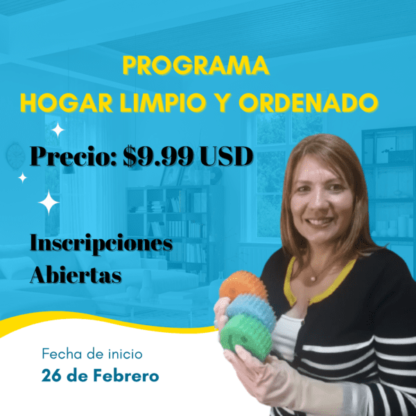 PROGRAMA HOGAR LIMPIO Y ORDENADO Veral