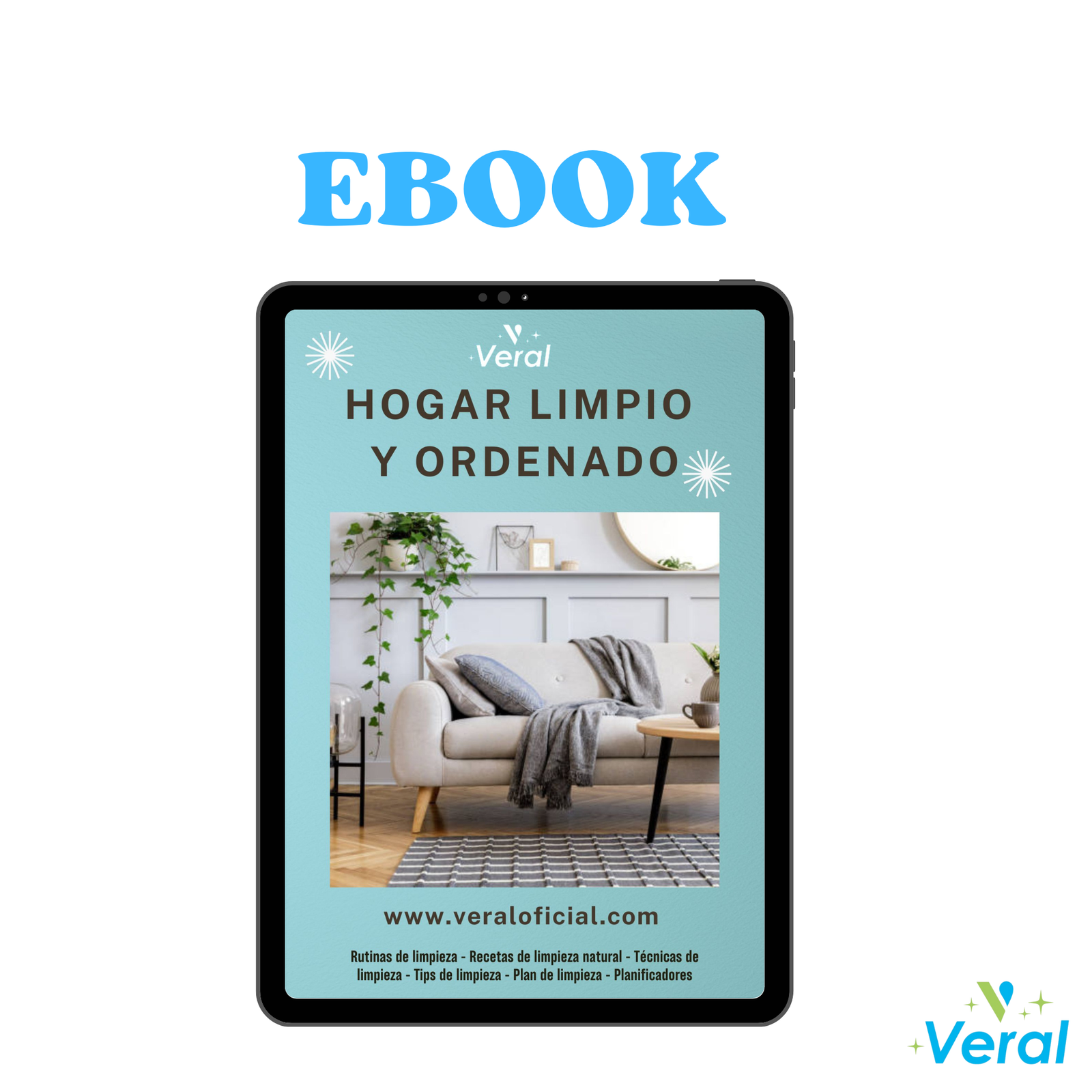 Ebook Hogar limpio y ordenado