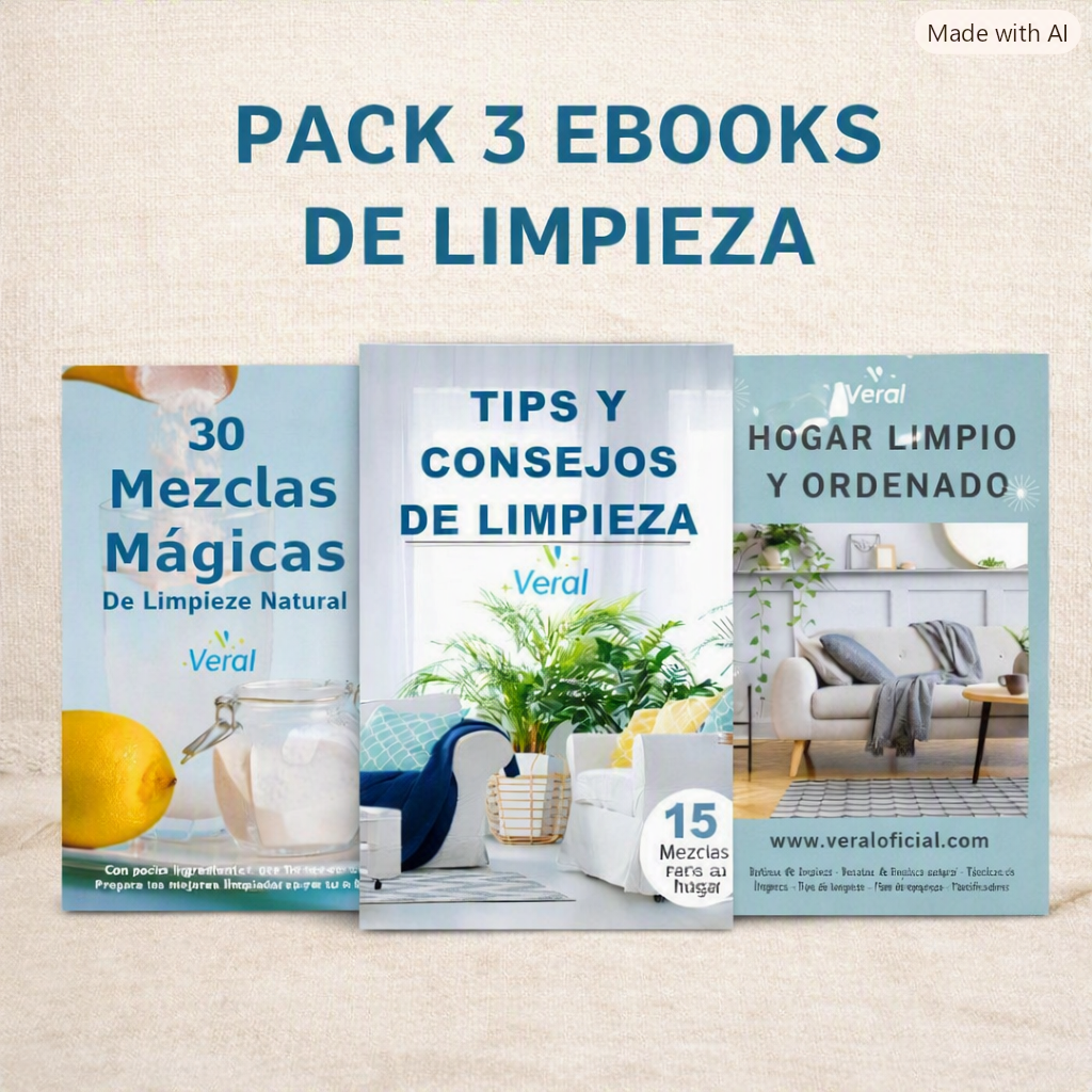 Ebooks de limpieza natural